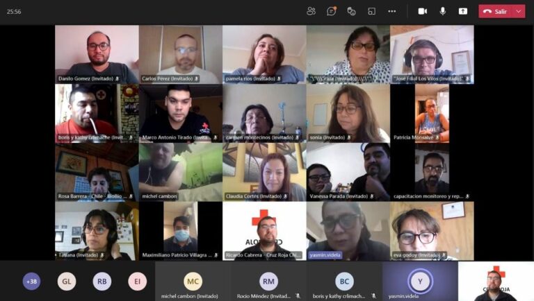 COMITÉ INTERNACIONAL DE LA CRUZ ROJA IMPARTIÓ JORNADA DE REFLEXIÓN ONLINE SOBRE ACCESO MÁS SEGURO PARA VOLUNTARIOS DE LA INSTITUCIÓN EN CHILE