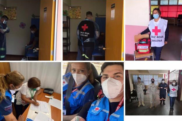 VOLUNTARIOS DE LA FILIAL IQUIQUE LLEVARON TRANQUILIDAD A LOCALES DE VOTACIÓN EN LA CAPITAL DE LA REGIÓN DE TARAPACÁ