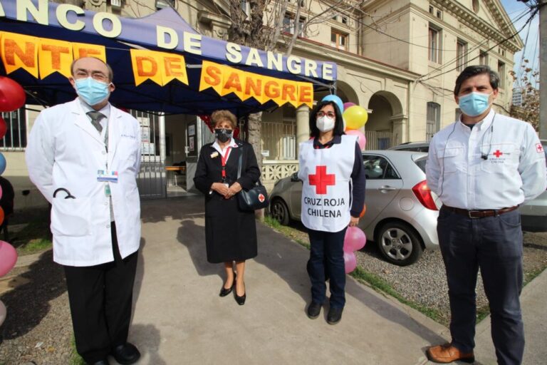 CRUZ ROJA CHILENA APOYÓ COLECTAS DE SANGRE EN TODO EL PAÍS