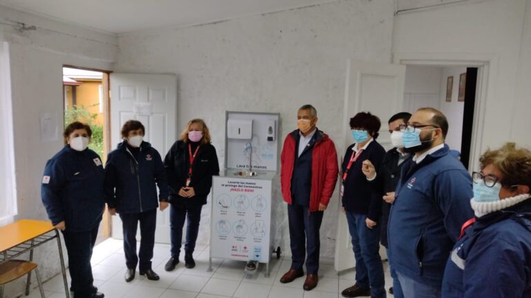 PRESIDENTA NACIONAL DE CRUZ ROJA CHILENA VISITÓ FILIALES DEL COMITÉ REGIONAL BIOBÍO-ÑUBLE 