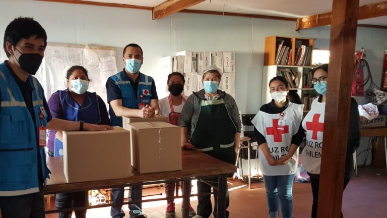 FILIAL VIÑA DEL MAR ENTREGÓ ALIMENTOS A COMEDORES SOLIDARIOS