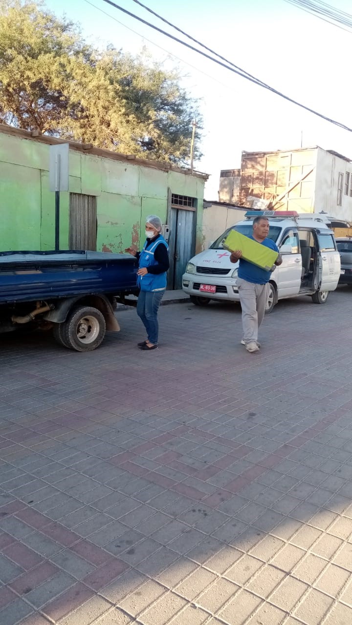 VOLUNTARIOS DE LA FILIAL POZO ALMONTE LLEVARON A CABO RONDA SANITARIA A FAVOR DE COMUNIDADES EN SITUACIÓN VULNERABLE