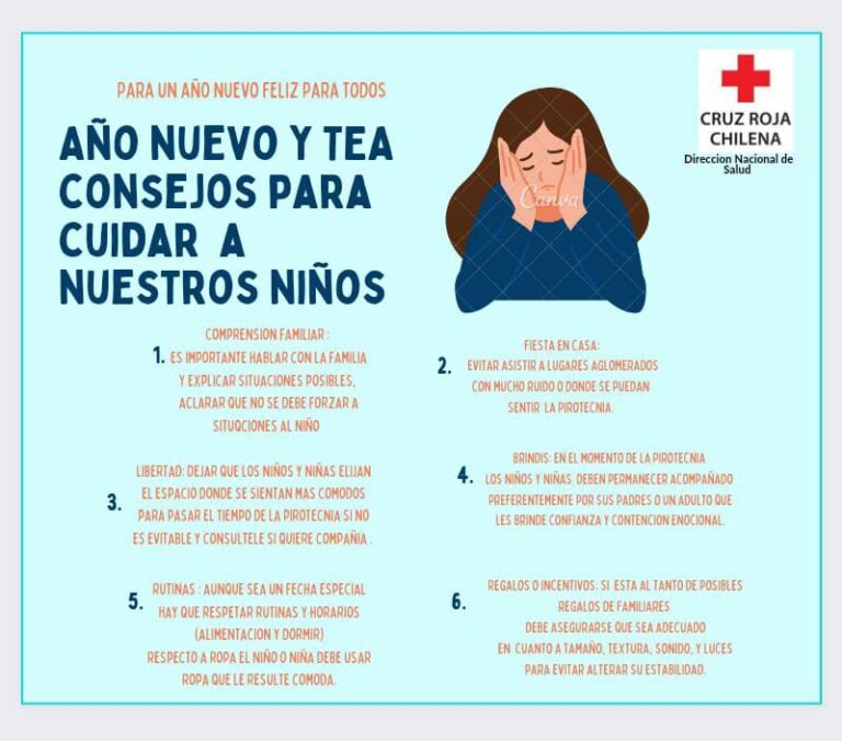 Año Nuevo y TEA: Consejos para cuidar a nuestros niños