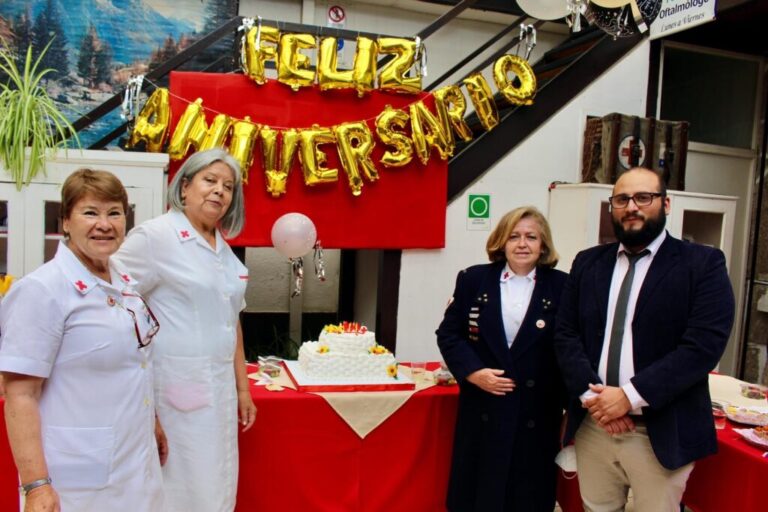Con una solemne ceremonia Cruz Roja Chilena Filial La Serena celebró un siglo de vida