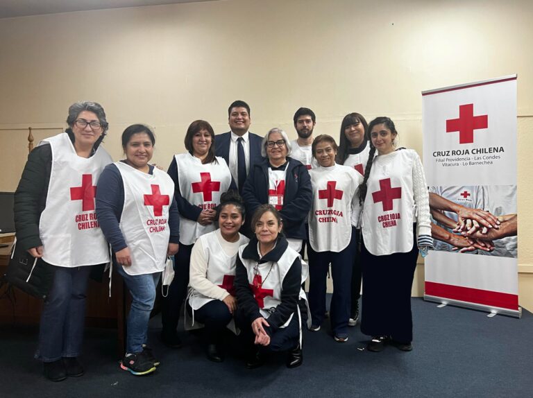 Finalizó curso de instructores de doctrina institucional organizado por Cruz Roja Filial Providencia