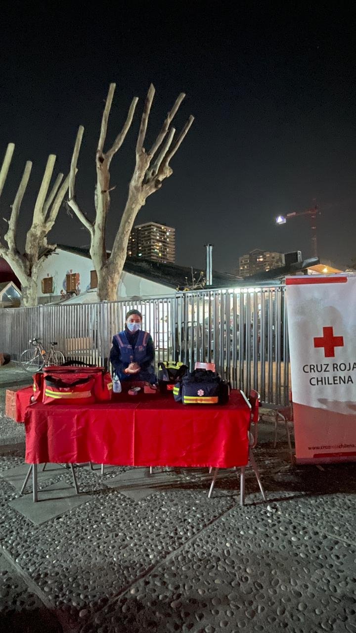 Cruz Roja Chilena fue invitada a  fiestas patrias Suizas
