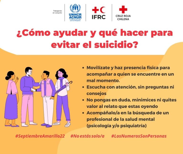 Prevención del suicidio: Todos y todas podemos ver afectada nuestra salud mental