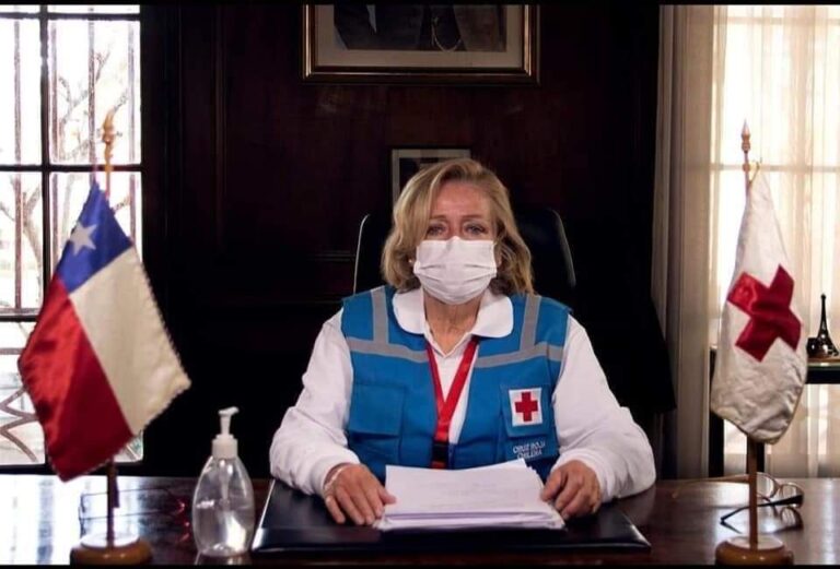 Presidenta Nacional de Cruz Roja Chilena agradece labor de voluntarios en Plebiscito Constitucional
