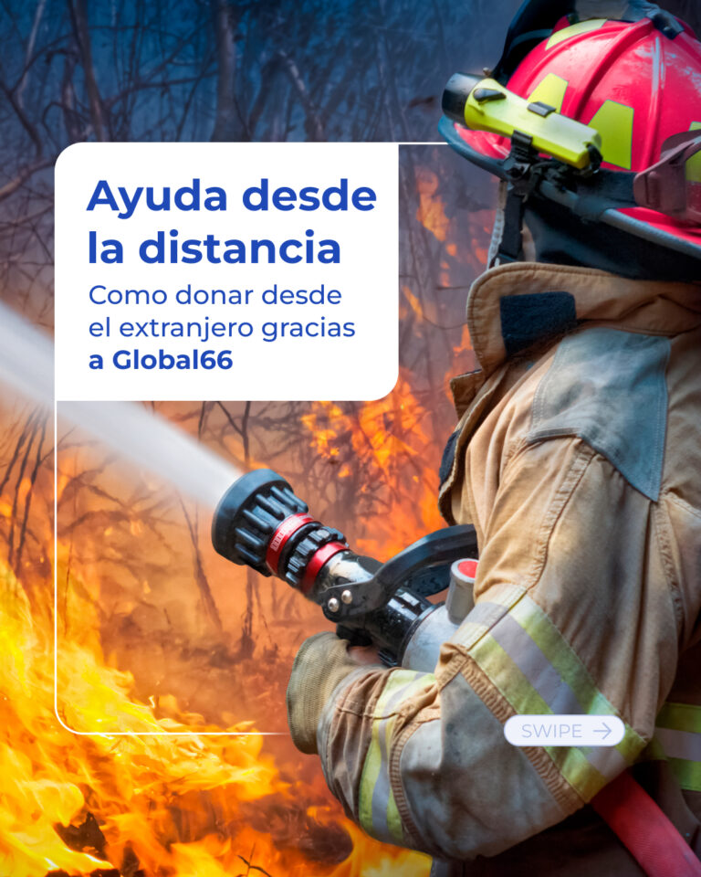 ¿Cómo donar desde el extranjero para ir en ayuda de afectados por Incendios Forestales?