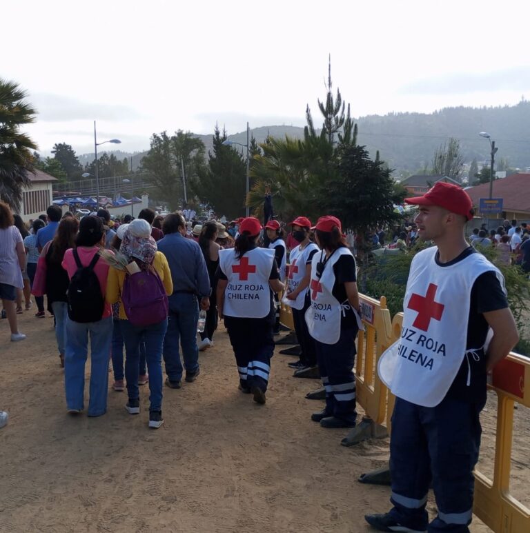Histórico operativo de Cruz Roja Chilena en Lo Vásquez