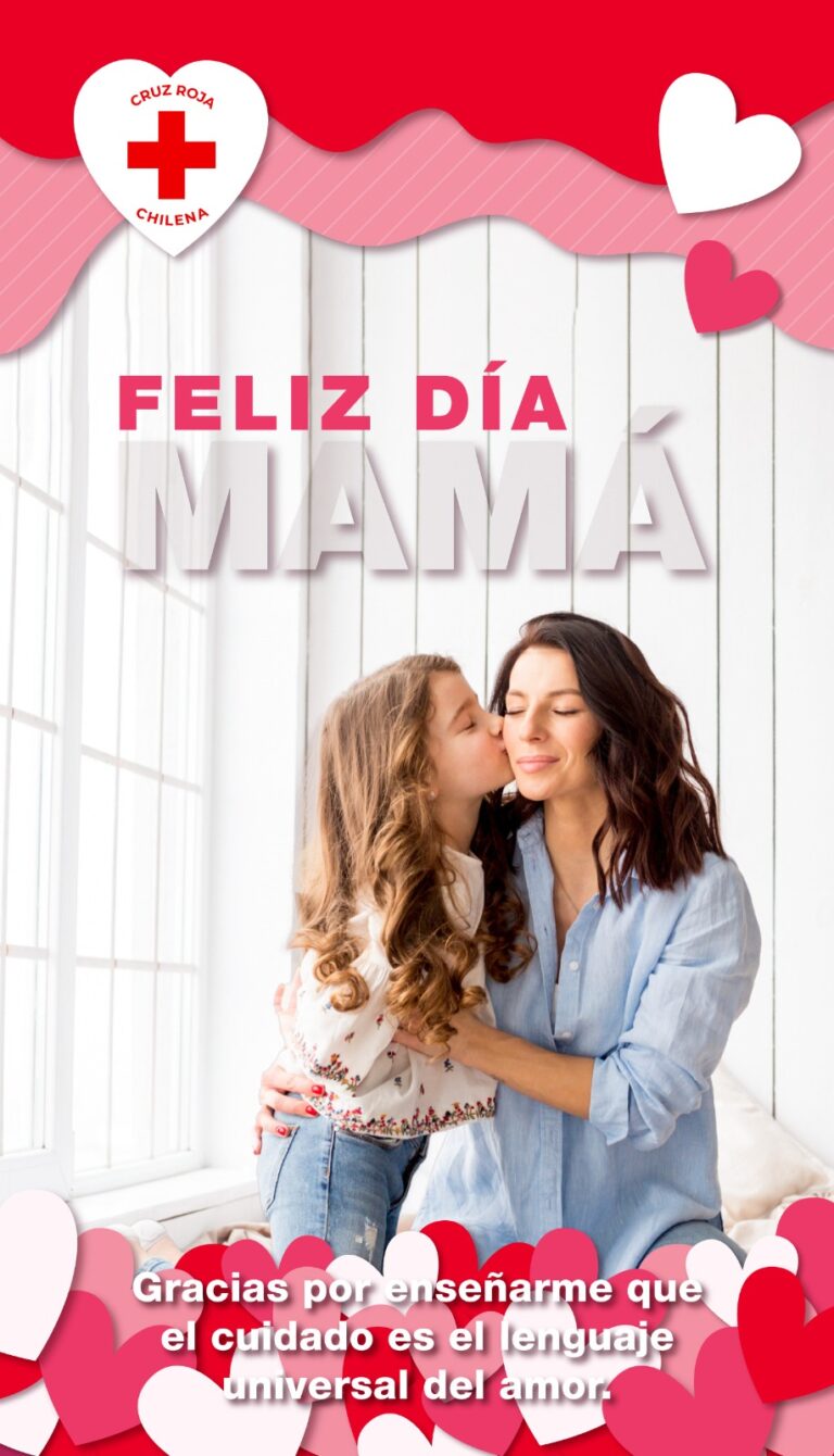 Presidente Nacional de Cruz Roja Chilena saluda a las madres en su día