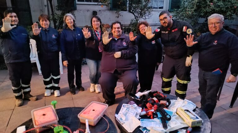 La Dirección Nacional de Salud realizó curso de Stop the Bleed