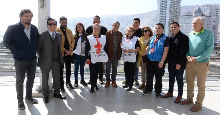 Cruz Roja Filial Iquique recibió importante subvención de municipio.