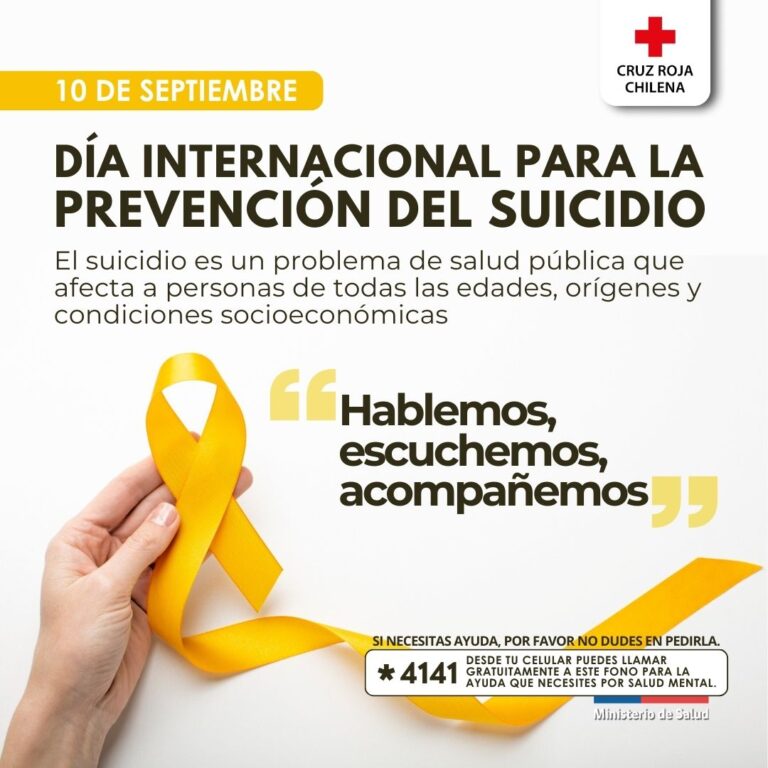 Día Mundial de la Prevención del Suicidio.