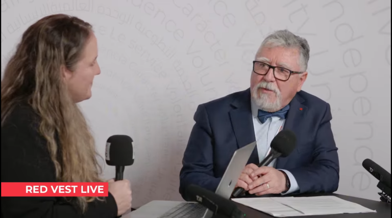 Entrevista a Presidente Nacional en Ginebra