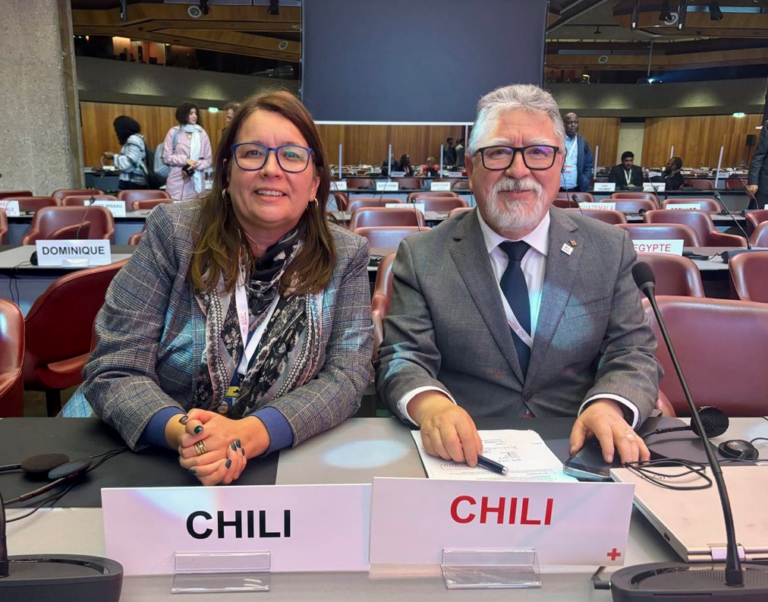 Presidente Nacional de Cruz Roja Chilena participa en la XXXIV Conferencia de la Cruz Roja y de la Media Luna Roja.