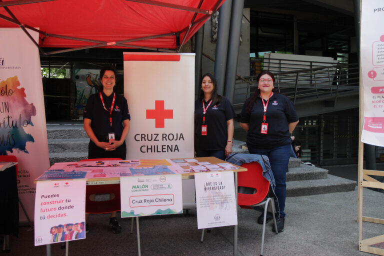 Cruz Roja Chilena presente en «Malón Comunitario»