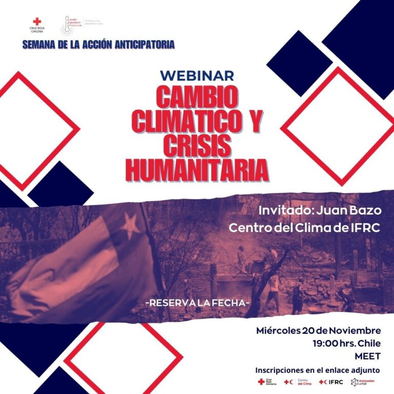 Webinar sobre el Cambio Climático 