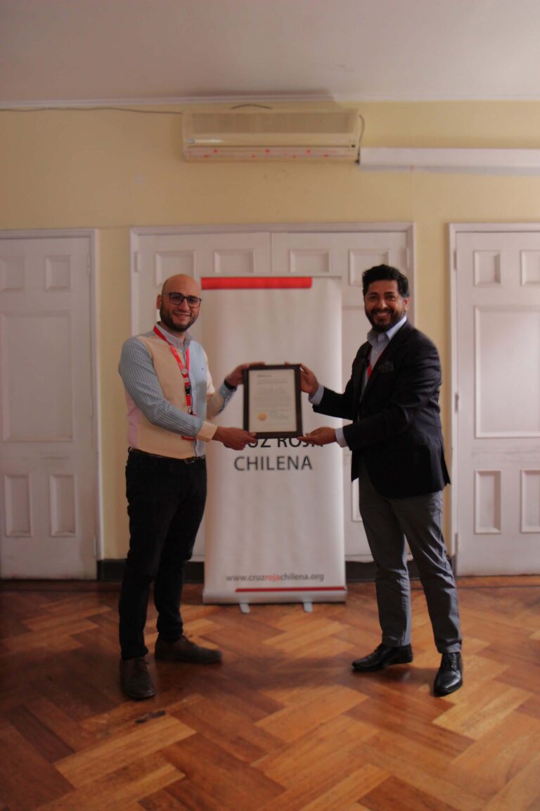 Cruz Roja Chilena recibió importante reconocimiento