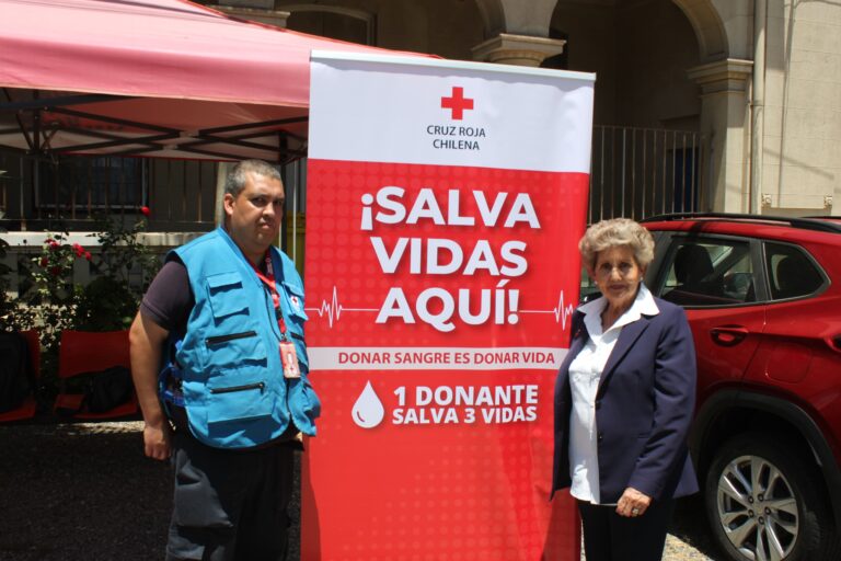 Cruz Roja Chilena estuvo presente en la cuarta jornada latinoamericana de donación de sangre