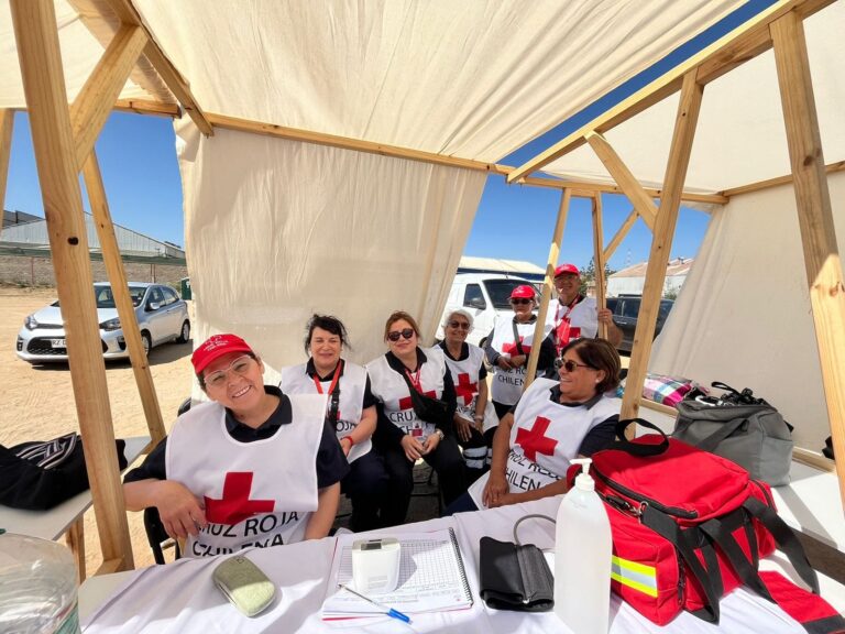 Cruz Roja Chilena presente en celebración aniversario de Peñablanca