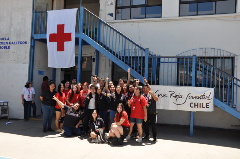 Jóvenes voluntarios se fortalecieron como líderes en el Campamento de Juventud Cruz Roja