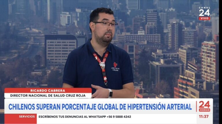 Entrevista a Director Nacional de Salud en TVN