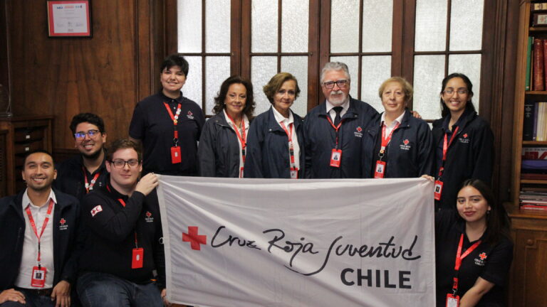Despedida jóvenes voluntarios Cruz Roja Chilena