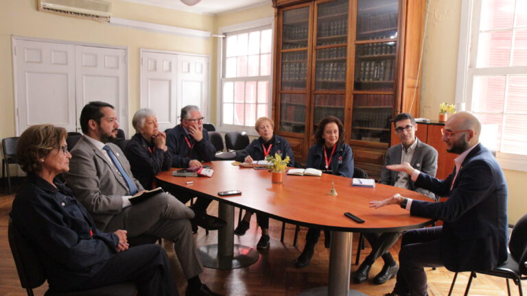 Visita Delegados IFRC a la Cruz Roja Chilena
