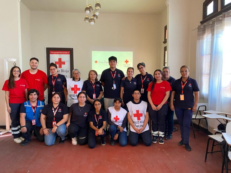 CRCH impulsó formación humanitaria con capacitación intensiva de voluntarios en el norte