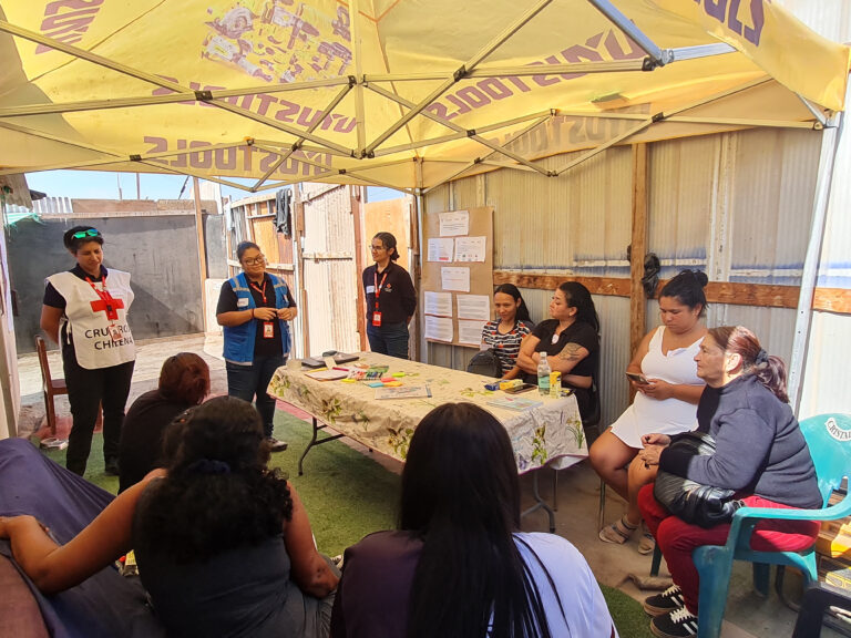 La Cruz Roja Chilena fortalece el diálogo y la reparación de vínculos en el contexto migratorio