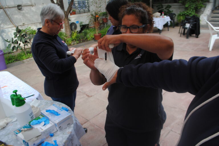 Cruz Roja Chilena da inicio a ciclo de capacitaciones en control de hemorragias