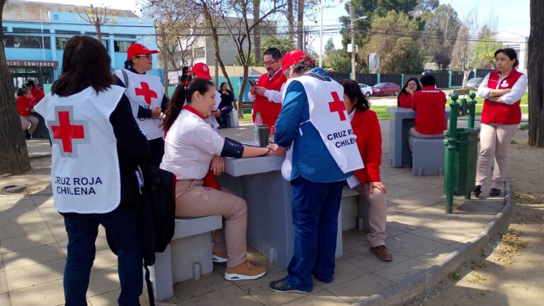 Exitosa participación de Cruz Roja Chilena en simulacro de terremoto en la Quinta Región