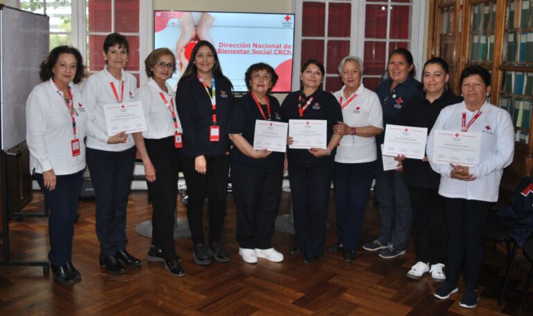 La Dirección Nacional de Bienestar Social de la Cruz Roja Chilena realizó Encuentro 2025