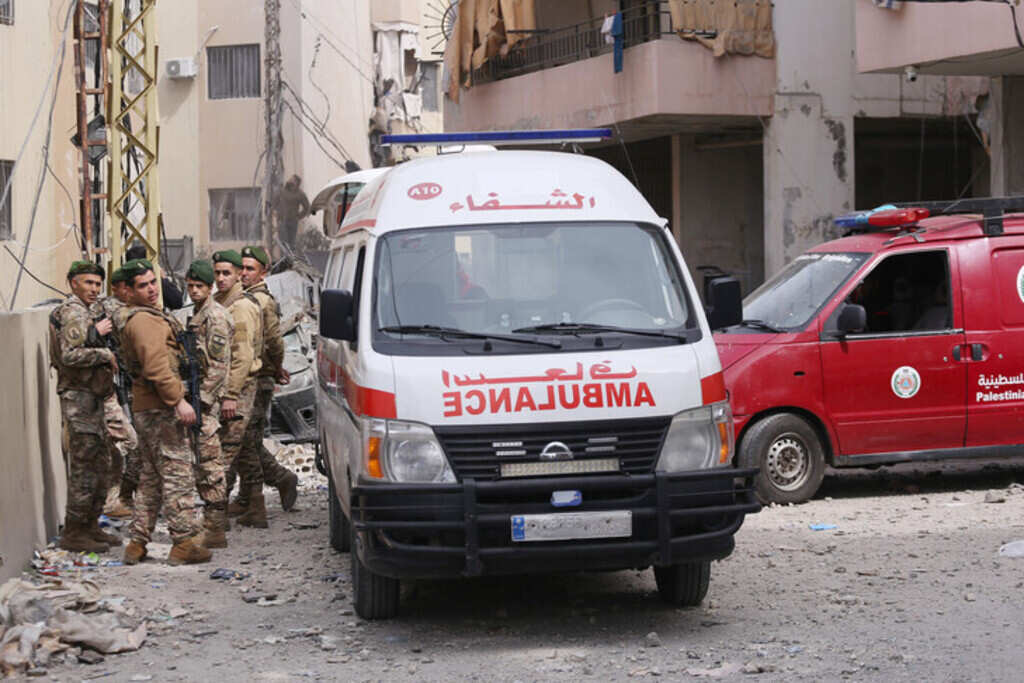 Paramédico de Cruz Roja muere durante un ataque en Libano cuando atendía un rescate