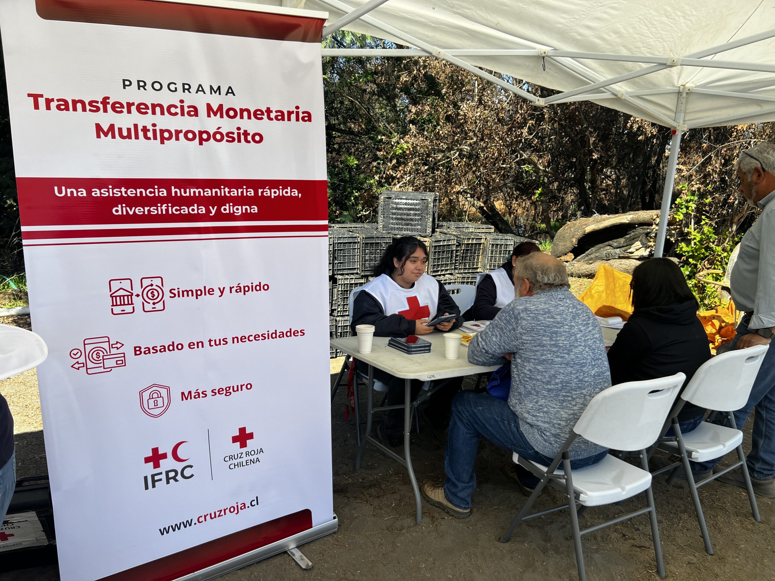 Cruz Roja Chilena impulsa la recuperación en Biobío y Ñuble tras incendios forestales