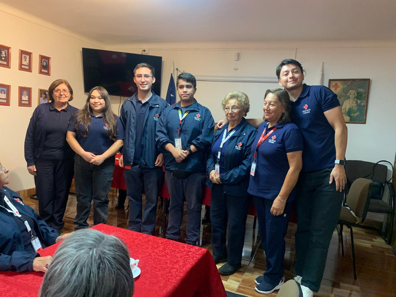 Filial Puente Alto de la Cruz Roja Chilena elige a su presidente más joven