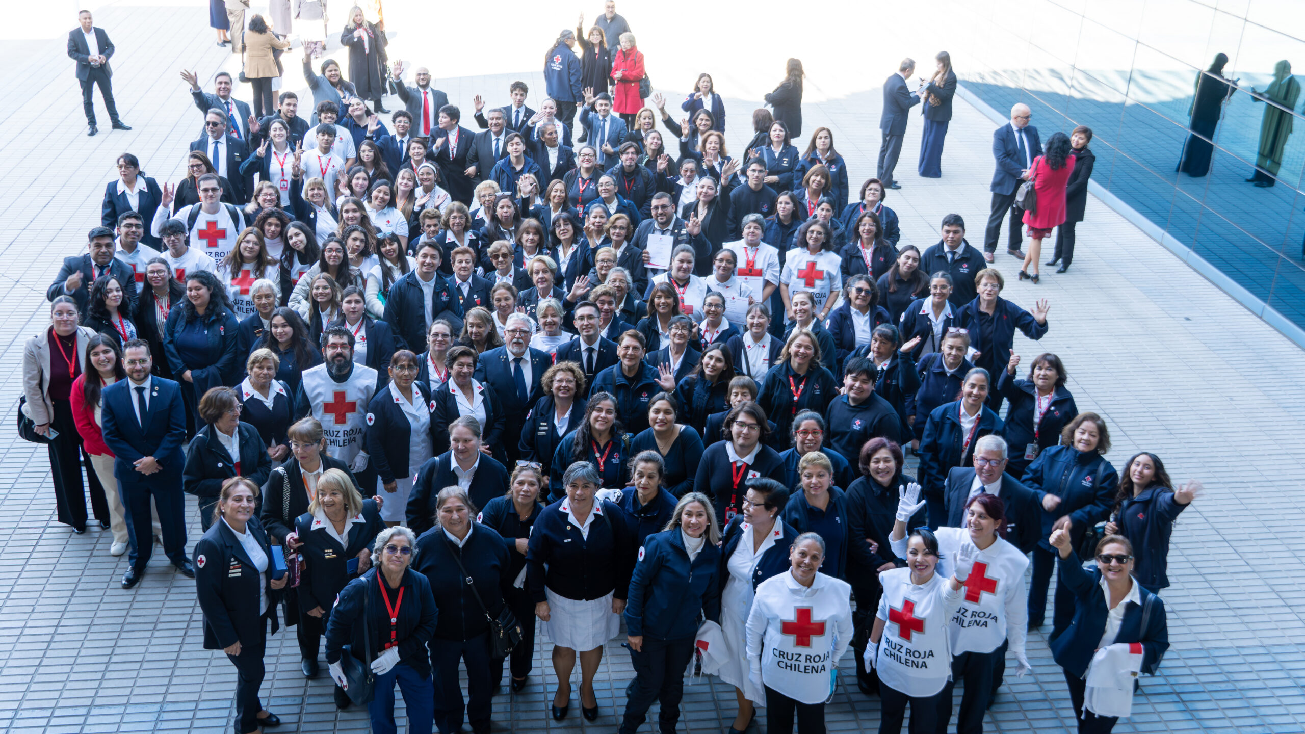 Cruz Roja Chilena celebró por todo lo alto el 163° aniversario del Movimiento Internacional